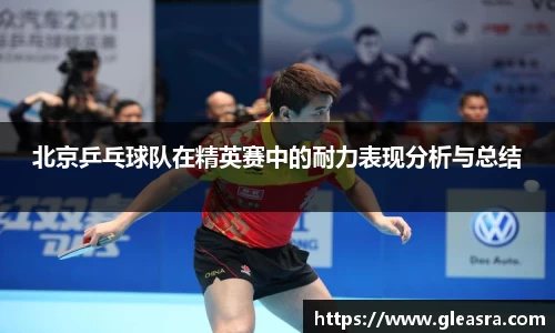 北京乒乓球队在精英赛中的耐力表现分析与总结